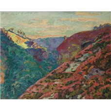 Картина на холсте по фото Модульные картины Печать портретов на холсте Долина Седель, Крозан