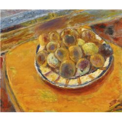 Блюдо с персиками
