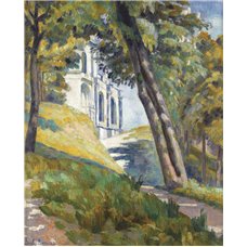 Картина на холсте по фото Модульные картины Печать портретов на холсте Дорога в церковь св. Петра, Тоннер