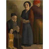 Портреты картины репродукции на заказ - Еврейская семья