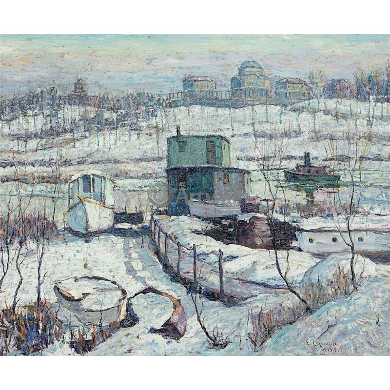 Ботхаус, зима