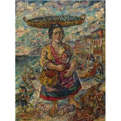Женщина с ребенком, Португалия - Модульная картины, Репродукции, Декоративные панно, Декор стен