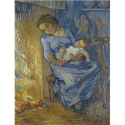Женщина с ребенком - Модульная картины, Репродукции, Декоративные панно, Декор стен