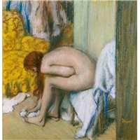 Портреты картины репродукции на заказ - Женщина, моющая ноги
