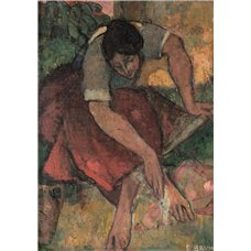 Картина на холсте по фото Модульные картины Печать портретов на холсте Женщина, моющая ноги