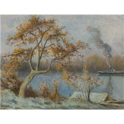 Берега Сены весной
