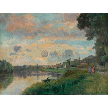 Берега Сены в окрестностях Руана