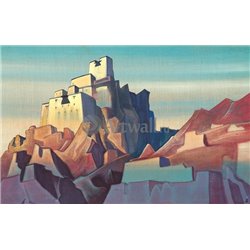 Замок в Ладакхе - Модульная картины, Репродукции, Декоративные панно, Декор стен