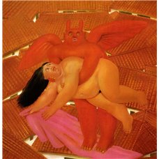 Картина на холсте по фото Модульные картины Печать портретов на холсте Женщина, похищенная демоном