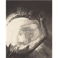 Портреты картины репродукции на заказ - Женщина, облаченная солнцем