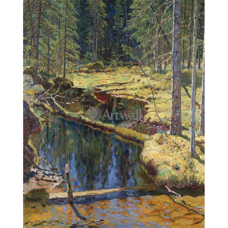 В лесу