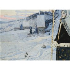 Картина на холсте по фото Модульные картины Печать портретов на холсте Зима