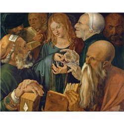 Иисус среди докторов - Модульная картины, Репродукции, Декоративные панно, Декор стен