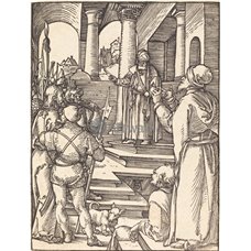 Картина на холсте по фото Модульные картины Печать портретов на холсте Иисус и Пилат