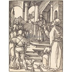 Иисус и Пилат - Модульная картины, Репродукции, Декоративные панно, Декор стен