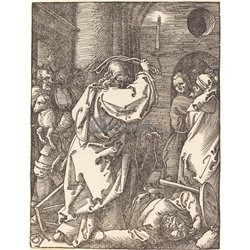 Иисус изгоняет торговцев из храма - Модульная картины, Репродукции, Декоративные панно, Декор стен