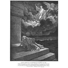 Картина на холсте по фото Модульные картины Печать портретов на холсте Илия возносится на небо на огненной колеснице, Ветхий Завет