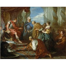 Картина на холсте по фото Модульные картины Печать портретов на холсте Иосиф представляет своего отца и своих братьев фараону