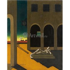 Картина на холсте по фото Модульные картины Печать портретов на холсте Итальянская площадь, меланхолия