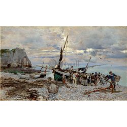 Возвращение рыболовных судов, Этрета