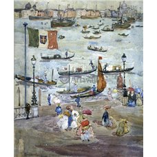 Картина на холсте по фото Модульные картины Печать портретов на холсте Канал, Венеция