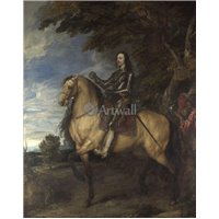 Портреты картины репродукции на заказ - Карл I на коне