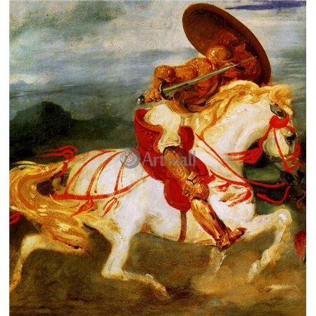 Всадник в бою