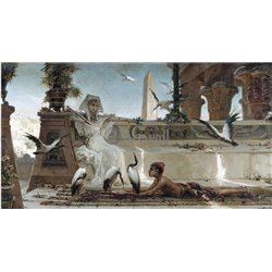 Клеопатра - Модульная картины, Репродукции, Декоративные панно, Декор стен