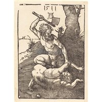 Портреты картины репродукции на заказ - Каин убивает Авеля