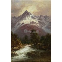 Портреты картины репродукции на заказ - Кавказские горы
