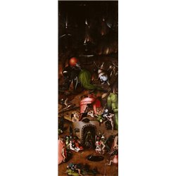 Копия  Кранаха Триптиха Страшный суд, правая панель - Модульная картины, Репродукции, Декоративные панно, Декор стен