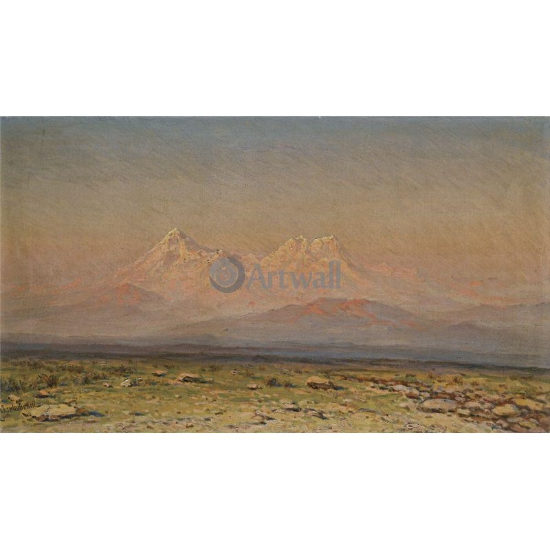Горы на закате