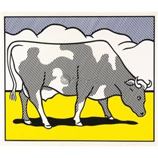 Картина на холсте по фото Модульные картины Печать портретов на холсте Корова