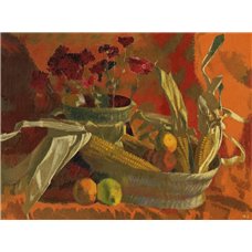 Картина на холсте по фото Модульные картины Печать портретов на холсте Кукуруза и апельсины