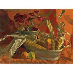 Кукуруза и апельсины - Модульная картины, Репродукции, Декоративные панно, Декор стен