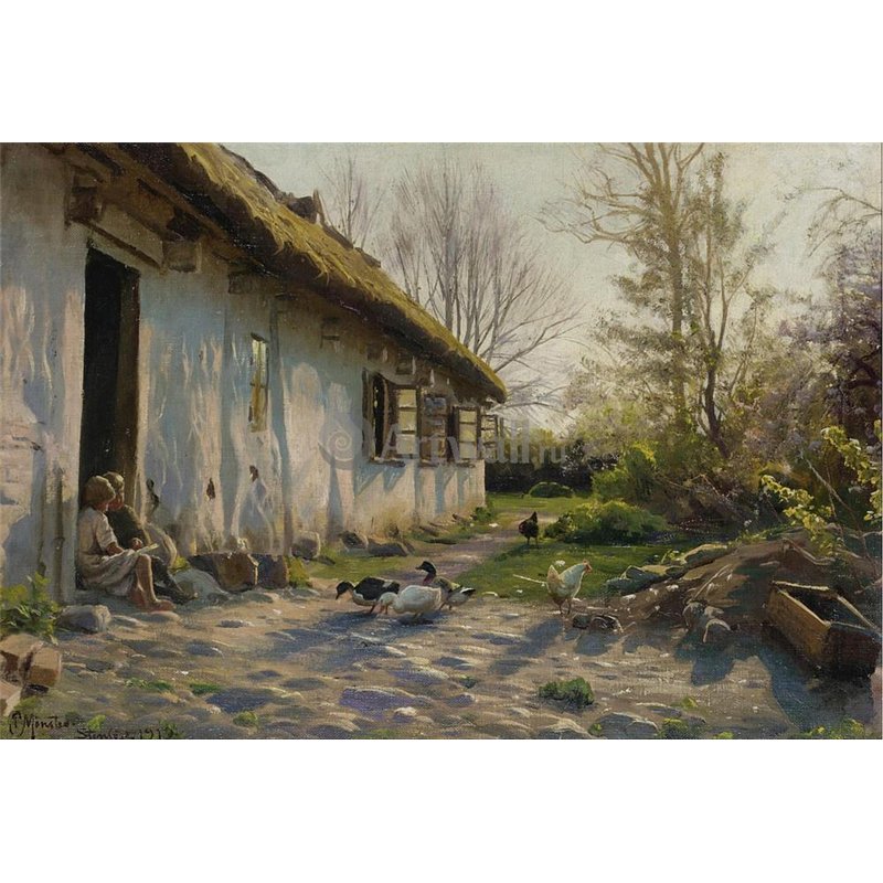 Деревенский двор