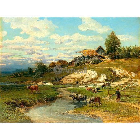 Деревенский пейзаж