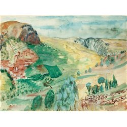 Летний пейзаж на юге Франции - Модульная картины, Репродукции, Декоративные панно, Декор стен