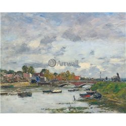 Довиль, мост через Тук
