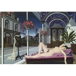 Женщина и манекен