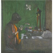 Картина на холсте по фото Модульные картины Печать портретов на холсте Мадам Хессель в ванной комнате