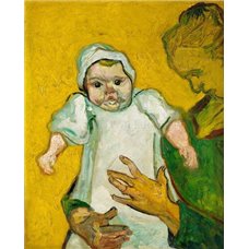 Картина на холсте по фото Модульные картины Печать портретов на холсте Мадам Рулен с ребенком