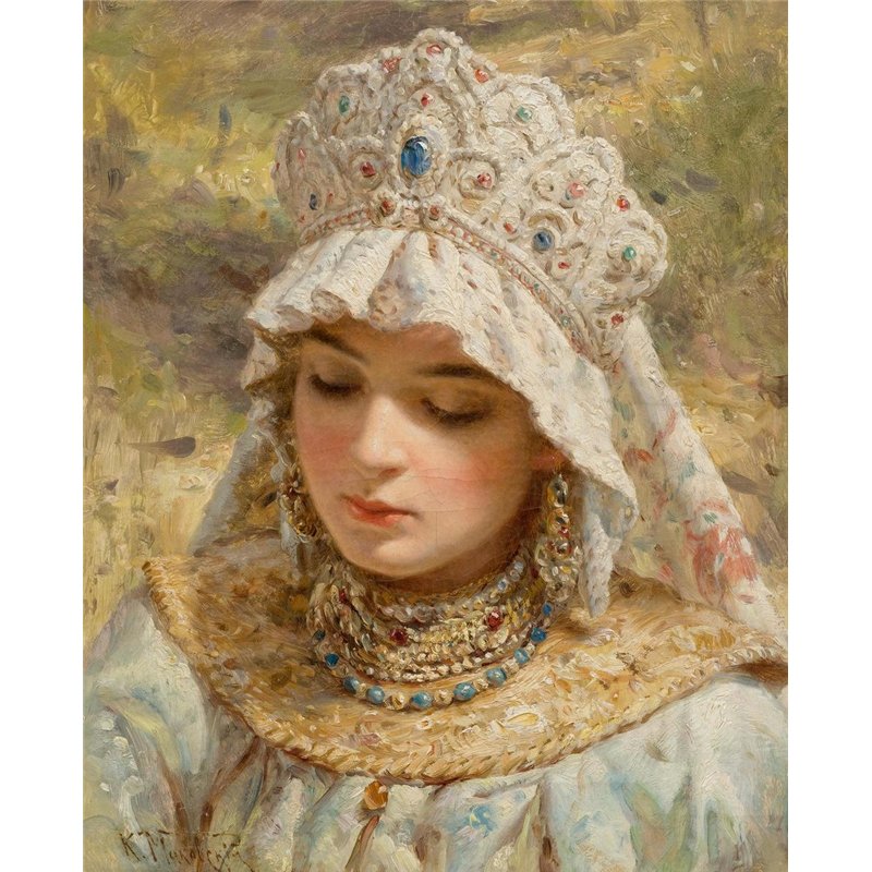 Женщина в кокошнике