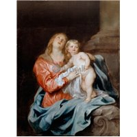 Портреты картины репродукции на заказ - Мадонна с младенцем