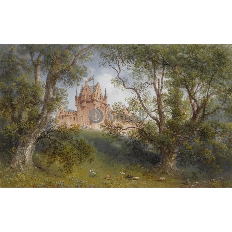 Замок Бродик, остров Арран, Шотландия