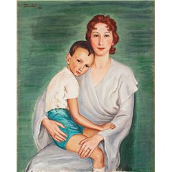 Мать и сын - Модульная картины, Репродукции, Декоративные панно, Декор стен