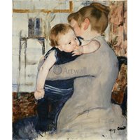 Портреты картины репродукции на заказ - Мать и дитя