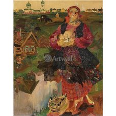 Картина на холсте по фото Модульные картины Печать портретов на холсте Мать-Беларусь
