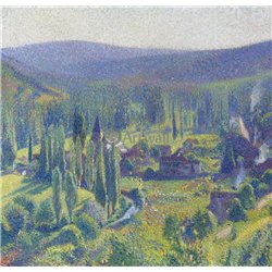 Зеленая долина в Лабастид-дю-Вер