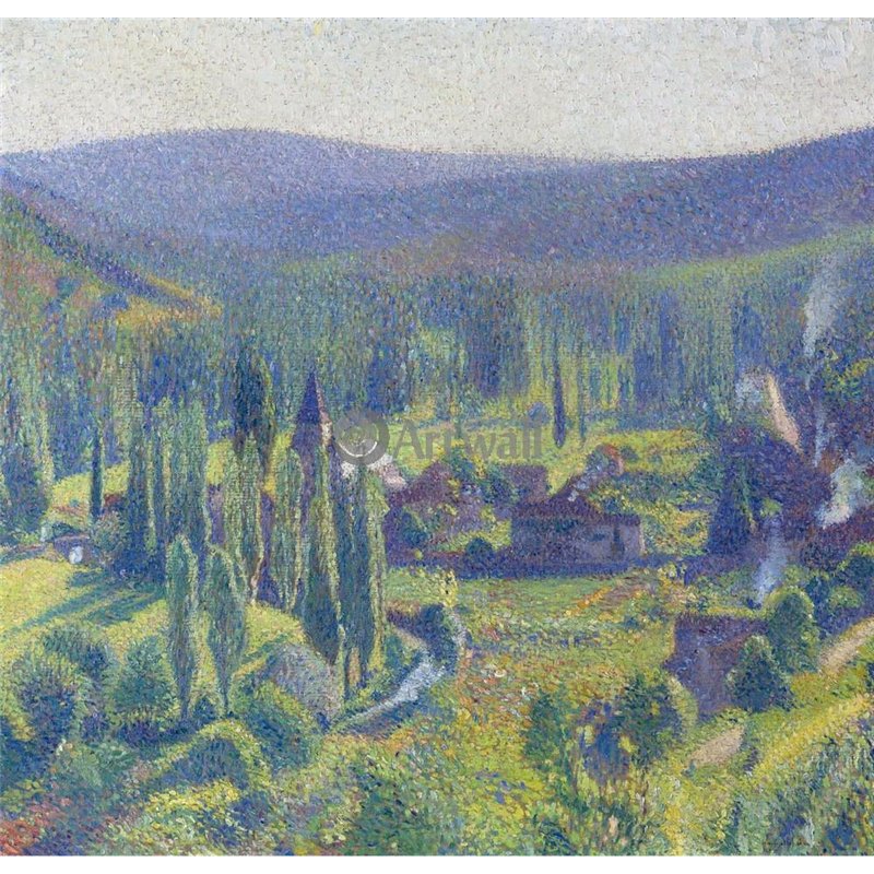 Зеленая долина в Лабастид-дю-Вер